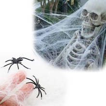 Halloween Scary Party Stretchy Spider Web Spider Haunted House Bar Props for Halloween Party Scene Props Decoration Supplies 2024 - buy cheap