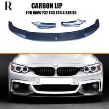 MP Style Carbon Fiber Front Bumper Chin Lip for BMW F32 F33 F36 420 428 430 435 440 with M Package 14 - 19 2024 - buy cheap