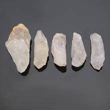 50g Natural Rough Raw Ornament Crystal White Quartz Stones Healing Stone Rock Large Specimen for DIY Carving 4-6cm 2024 - buy cheap