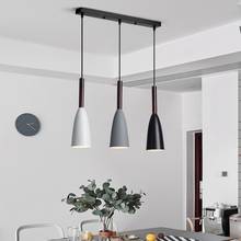 Modern 3 Lamp Ceiling Chandelier Nordic Minimalist Over Dining Table Kitchen Island Hanging Lamps Dining Room Ceiling Light E27 2024 - buy cheap