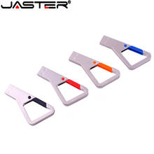 JASTER Climbing Triangle carabiner pendrive 4GB Metal Pen Drive USB 2.0 Flash Drive Usb memory stick 8GB 16GB 32GB 64GB U disk 2024 - buy cheap