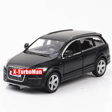 Hot 1:36 Scale Wheel Germany Das Auto Audis SUV Q7 Diecast Car Metal Model Pull Back Vehicle Alloy Toys Collection For Gifts 2024 - buy cheap