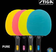 Original Stiga Pure Color Table Tennis Racket Double Pimples In Rubber Ping Pong Rackets 2024 - buy cheap