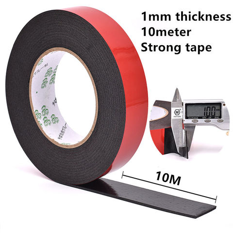 Buy 1mm Thickness Super Strong Double Faced Adhesive Tape Foam Double Sided Tape Self Adhesive Pad For Mounting Fixing Pad Sticky In The Online Store Fix Tool Store At A Price Of