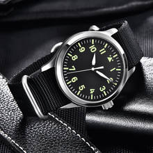 Relógio masculino estéril, 42mm, em vidro safira, marca de luxo, esportivo, mecânico, automático 2024 - compre barato