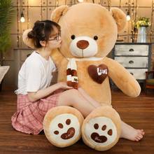 New Hot High Quality Teddy Bear With Scarf Plush Toy Soft Stuffed Animals Bear Doll Pillow Kids Birthday Lovers Valentine's Gift 2024 - buy cheap