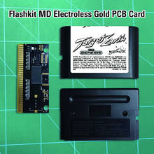 Target Earth - Flashkit MD Electroless Gold PCB Card 16 bit MD Games Cartridge For MegaDrive Genesis console 2024 - buy cheap