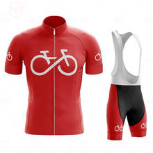 Cycleing-Conjunto de camisetas de Ciclismo para hombre, Ropa transpirable de verano para Ciclismo de montaña, pantalones cortos, 2021 2024 - compra barato