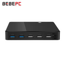 BEBEPC Pocket Mini PC Intel Celeron 1007U Mini Computer Windows 10 HTPC TV Box 300M Wifi HDMI Mini PC Computer Office Desktop 2024 - buy cheap