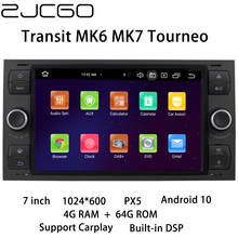 Автомобильный мультимедийный плеер, стерео, GPS, DVD, радио, навигация, Android экран для Ford Transit MK6, MK7, Tourneo 2000 ~ 2014 2024 - купить недорого