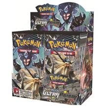 Caja de refuerzo de Pokemon TCG, juguete coleccionable de cartas de sol y luna Ultra PRISMA, paquete de 36 unids/caja, 324 unids/caja 2024 - compra barato