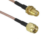 Cable SMA male Plug to SMA female jack nut bulkhead RG316 RF Jumper pigtail 4inch~10FT 2024 - buy cheap