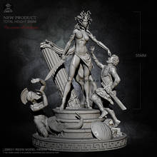 55mm Resin model kits The Curse of Medusa self-assembled TD-2417 2024 - buy cheap