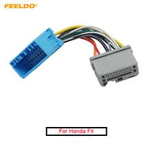 FEELDO-Adaptador de Cable de Audio estéreo para coche, cableado de transferencia para Honda Fit, conversión de Cable 1.3CD a 1.5CD, unidad principal, 5 uds. 2024 - compra barato