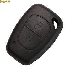 Jingyuqin 100pcs/lot replacement New For Renault Opel Vauxhall for Nissan Vivaro Traffic Primastar Remote Key FOB Case 2 Buttons 2024 - buy cheap