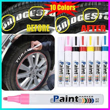 Car Tire Paint Pen Waterproof Permanent Paint Marker Pen Accessories (10 colors optional) 2024 - buy cheap