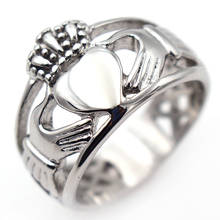 Женское кольцо в форме короны-хранителя, вечернее классическое Ювелирное Украшение в форме сердца, модное свадебное кольцо, подарок любимому 2024 - купить недорого