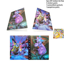 Pokemon DIY Collectors Album 240pc Cards Albums Book  Cartoon Anime Card Loaded List Holder Capacity Binder Folder Toys For Kids 2024 - buy cheap