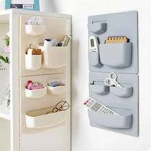 1PC Home Paste Wall Shelf Bathroom Wall Storage Rack Free Hanging Wall Shelf Kitchen Organizer Punch-free Racks 2024 - buy cheap