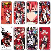 Akeno Rias Gremory High School Dxd аксессуары чехол для iPhone 11 Pro XS Max XR X 8 7 6 6S Plus 5 5S SE 4S 4 iPod Touch 5 6 2024 - купить недорого