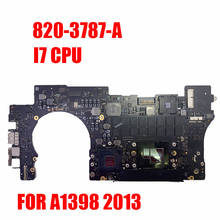 A1398 Motherboard FOR MacBook Retina Pro 15.4" A1398 Logic Board i7 2.3GHz 2.6Ghz 16GB RAM 820-3787-A 100% Test 2013 2014 2024 - buy cheap