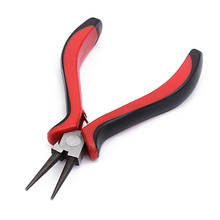 Portable Length 12cm Red Black Round Nose Pliers Mini Needle Nose Plier For Cutting Clamping Jewelry Making Hand Tools 2024 - buy cheap