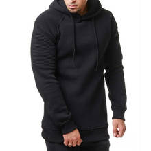 Men Hoodies Sweatshirts Long Sleeve Solid Color Casual Pullover 2018 Men Black Hoodies Tracksuit Sweatshirt Plus Size M-3XL 2024 - buy cheap