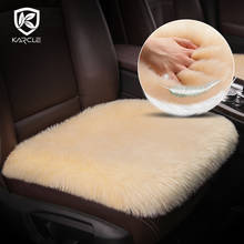 Karcle Car Seat Covers 6CM Long Plush Fur Cloak for Car Breathable Seat Cushion Car Covers in Salon Styling Non-slip Accessories 2024 - buy cheap