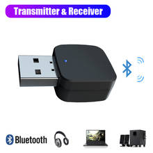 New 3.5mm Jack Bluetooth 5.0 Audio Transmitter Receiver Mini USB Stereo Music AUX Headphones Receptor Bluetooth Wireless Adapter 2024 - buy cheap