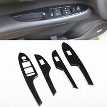 For Cadillac ATSL 2014-2017 Left Hand Drive 4PCS ABS Car Interior Door Window Lift Glass Switch Buttons Cover Trims Car Styling 2024 - buy cheap