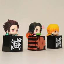 Demon Slayer Hand-to-hand Ghost Figure Doll Tanjiro Nidouzi Inosuke Zenizu Figure Action Figure Model Gift PVC Dolls 2024 - buy cheap