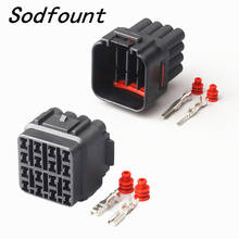 10 sets Kit 16 Pin Way Waterproof Electrical Wire Connector Plug Auto connectors 6085-0510 6188-0353 2024 - buy cheap