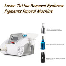 New Arrival!! Portable Yag Tattoo Removal Eyebrow Pigment Wrinkle Removal 1064nm & 532nm Q Switched Tattoo Removal Machine 2024 - buy cheap
