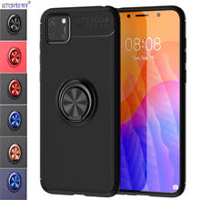 Metal Ring Case for Huawei Honor 9S Y5p Soft Silicone Bumper Cover DUA-LX9 DUA LX9 Stand Matte Phone Cases Honor9S 9 S Y5 P 2024 - buy cheap