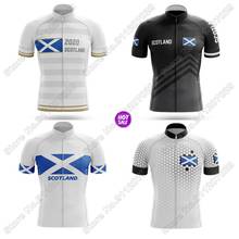 Camiseta de manga corta de ciclismo para hombre, Maillot de verano para bicicleta de carretera, Escocia, 2021 2024 - compra barato