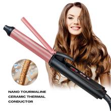 9/26MM Hair Curling Iron Professional Salon Styler Hair Curling Wand Manual Rotating Wave Styling Tool Clip Curling Bar 2024 - buy cheap