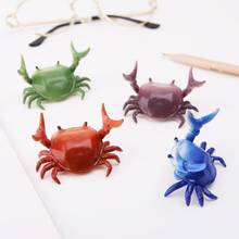 New Japanese Creative Cute Crab Pen Holder Weightlifting Crabs Penholder Bracket Storage Rack Gift Stationery 2024 - buy cheap