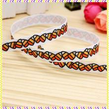 DHK 3/8'' 5yards halloween printed grosgrain ribbon headwear hair bow diy party decoration OEM Wholesale 9mm E1283 2024 - buy cheap