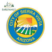 EARLFAMILY 13cm x 13cm For City Of Sierra Vista Arizona Creative Sticker Vinyl Car Stickers Fashion Car Accessories 2024 - buy cheap