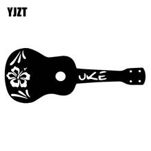 YJZT 17X6.7 CENTÍMETROS Havaí Gitar Arte Dos Desenhos Animados Adesivo de Carro Vinyl Decal Acessórios C25-0835 Decoraiton 2024 - compre barato