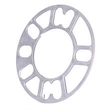 4 pçs universal liga de alumínio roda espaçador calços placa 3mm 2024 - compre barato