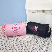Pink Child Ballet Lace Bags Womens Ballet Sports Yoga Dance Gymnastic Bag For Girls Handbag Crossbody Cavans Large Capacity Bag 2024 - buy cheap