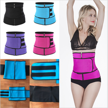 Neopene Waist Trainer Corset Single Belt Bustier Zip Up Korset Magic Paste Gorset Gym Sports Shaper Zipper Corselet Outfit Belt 2024 - buy cheap