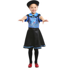 Chinese Zombie Costumes Cosplay Kids Children Qing Dynasty Of China Halloween Costume For Kids Carnival Performance Party Suit 2024 - buy cheap