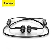 Baseus S06 Wireless Bluetooth Earphone Magnetic Neckband Bluetooth Headset Sport Earphone Stereo Headphone For Samsung Xiaomi 2024 - buy cheap