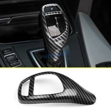 Carbon Fiber Gear Shift Knob Cover Cap For BMW 1 2 3 4 5 6 Series X3 X4 X5 X6 F20 F22 F30 F34 F36 F10 F11 F06 F25 F26 F15 F16 2024 - buy cheap