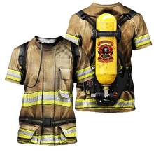 Fire Department Suit 3D All Over Printed T Shirts Sweatshirt 3D Printing Hoodie/Zipper Men Women New Style Sportswear Tops T212 2024 - buy cheap