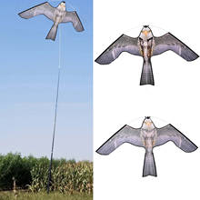 Eagle Kite Lifelike Bird Scarer Drive Bird Kite Scarecrow Decoy Toy Yard Farm Bird Repelling Flying Kite For Garden Yard 2024 - compre barato