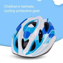 Children Kids Anti-fall Bike Cycling Helmet with Ventilation Holes Bicycle Protective Gear Head Protect for Riding Skiing 2024 - buy cheap