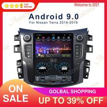 Tesla Style Android 9.0 4+64 Car GPS Navigation Carplay For NISSAN NP300 HeadUnit Auto Radio Multimedia Player Tape Recorder DSP 2024 - buy cheap